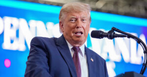 Trump met with GOP senators after canceling housing bill signing