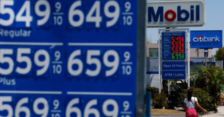 Trump accuses oil companies of gas price ‘gouging,’ calls for DOJ probe