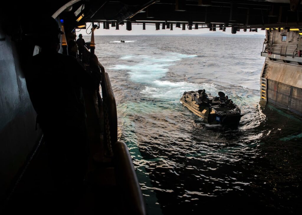 US transfers retired Marine Corps AAVs to allies defending Black Sea region US transfers retired Marine Corps AAVs to allies defending Black Sea region