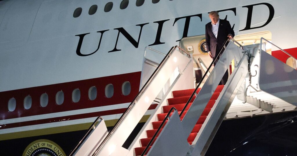 Trump administration subpoenas New York Times journalists over new Air Force One reporting