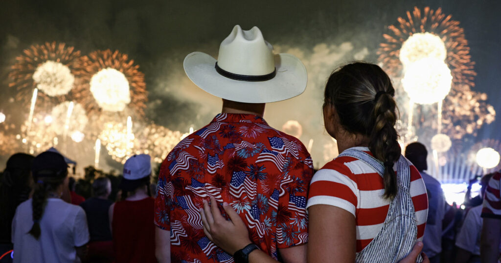 Trump touts America as ‘nation of winners,’ slams communism in July Fourth speech