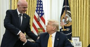 Trump says he asked FIFA to review U.S. soccer star Folarin Balogun’s suspension Trump says he asked FIFA to review U.S. soccer star Folarin Balogun’s suspension