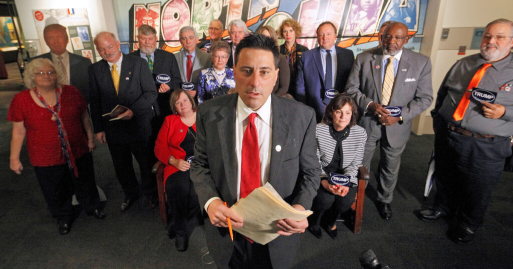 North Carolina Republican operative shaping the state’s early voting plans is reassigned