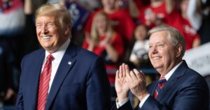 Trump says he spoke with Sen. Lindsey Graham hours before his death Trump says he spoke with Sen. Lindsey Graham hours before his death