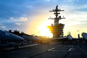 USS Theodore Roosevelt becomes first carrier with built-in Unmanned Air Warfare Center USS Theodore Roosevelt becomes first carrier with built-in Unmanned Air Warfare Center