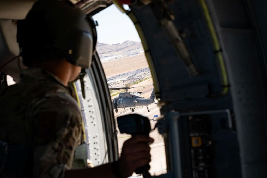 Airmen rescue 5 Navy sailors in California with HH-60Ws Airmen rescue 5 Navy sailors in California with HH-60Ws