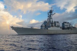 US Navy destroyer spent 4 days without power in South China Sea