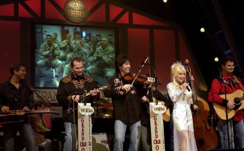 American flags lowered to half-staff at military installations in honor of Dolly Parton