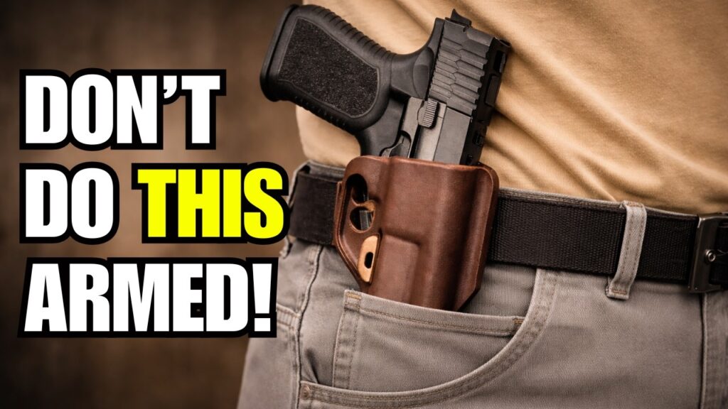 What NOT TO DO When Carrying a Handgun (7 Critical Mistakes)